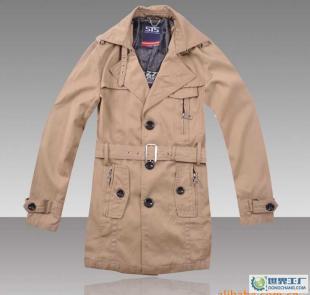 韓國(guó)STS男裝春季新品 時(shí)尚休閑長(zhǎng)版風(fēng)衣外套S11A9613款式解析